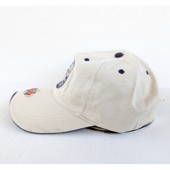 Vintage Baltimore Ravens Super Bowl Hat Strapback NFL Beige XXXV - Picture 3 of 9